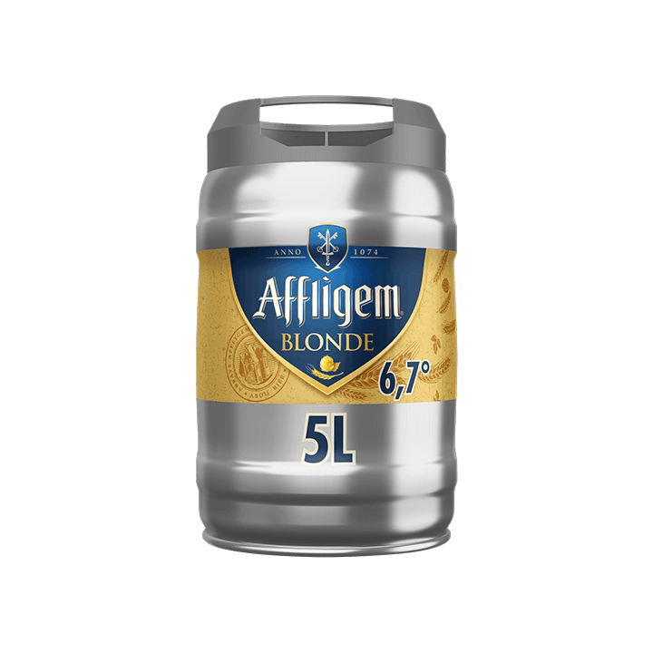 Affligem Blonde bière d'Abbaye Fût 5L 6.7°