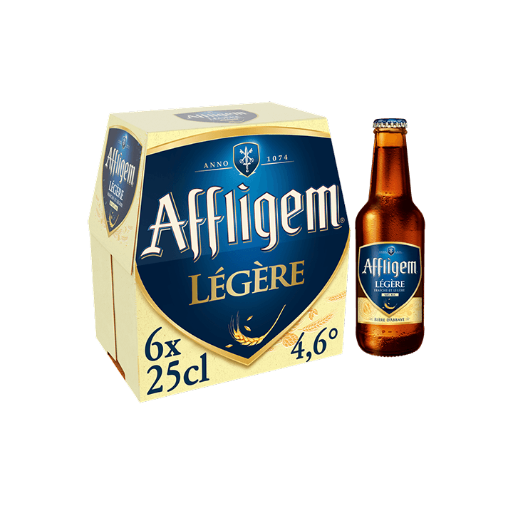 Affligem Légère bière d'Abbaye 6x25cl 4.6°