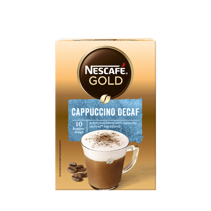 NESCAFÉ GOLD CAPPUCCINO Decaf 125g