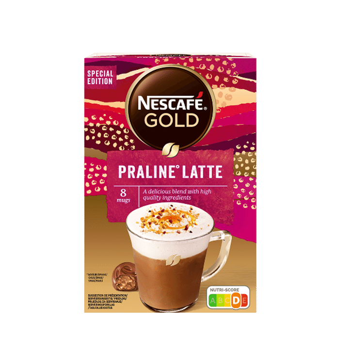 NESCAFE GOLD LATTE Praliné 144g