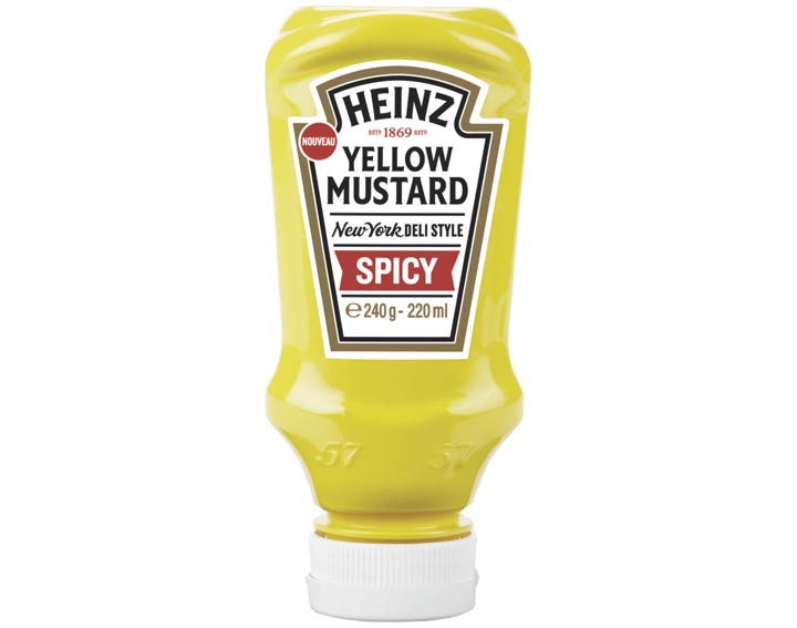 Heinz Spicy Yellow Mustard