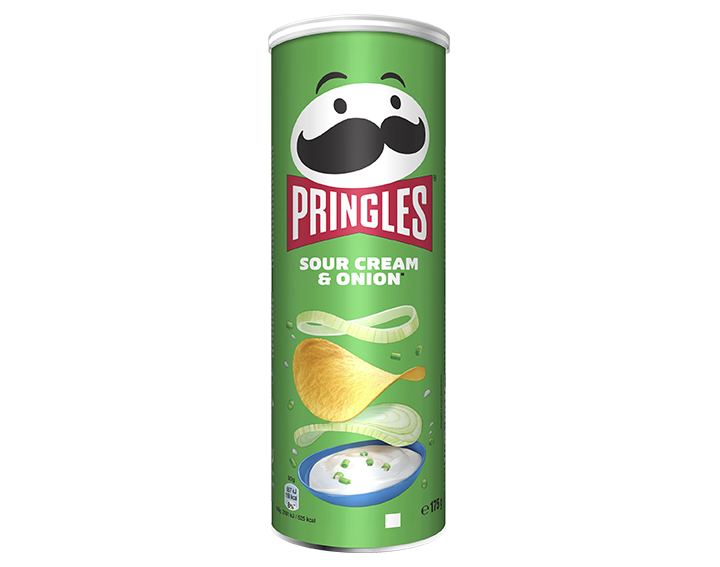 Pringles Saveur Sour Cream and Onion 175g
