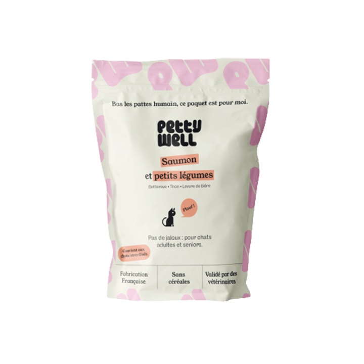 Chat Saumon & Légumes - 1kg