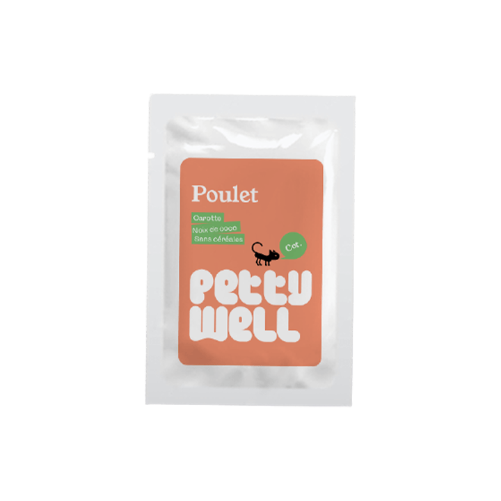 Pâtée Chat - Poulet & Légumes - 80g