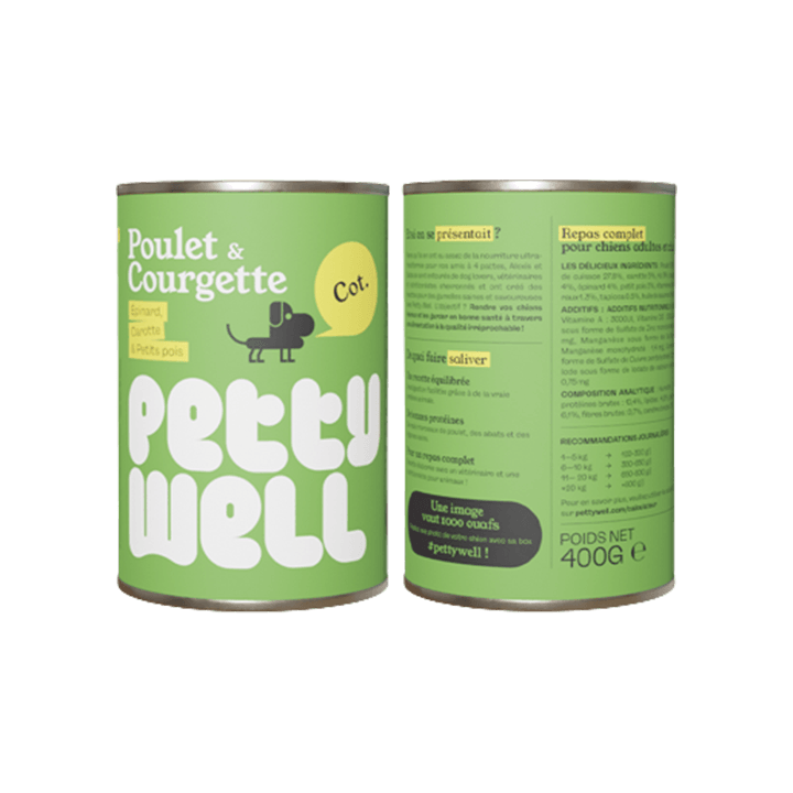 Pâtée Chien - Poulet - 400g