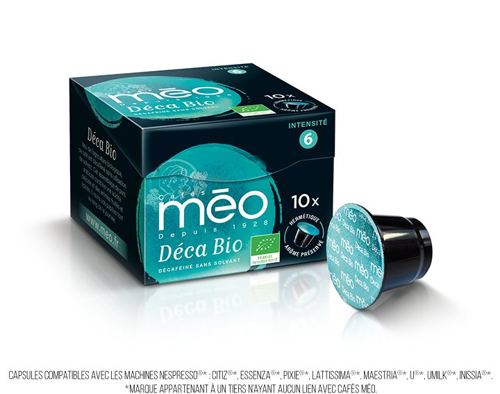 Capsules Déca Bio - intensité 6/10