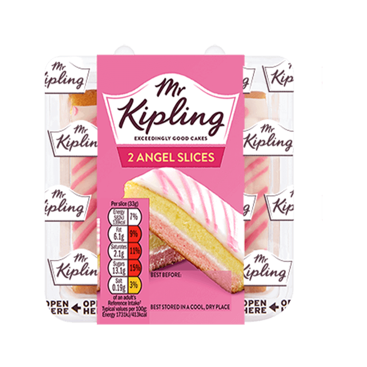 Mr Kipling On The Go Angel Slices x2