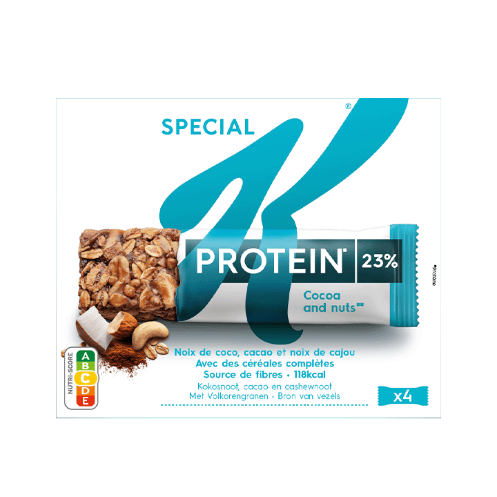 Barres Special K Protein Noix de Coco - 4x28g