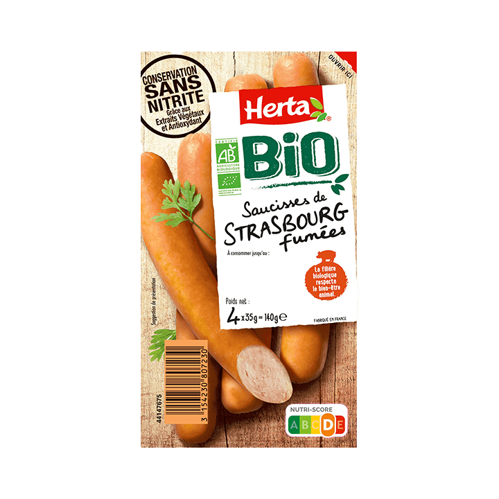 HERTA® BIO x4 Conservation Sans Nitrite