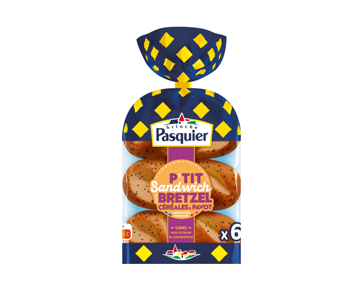 P'tit Sandwich façon Bretzel Céréales & Pavot