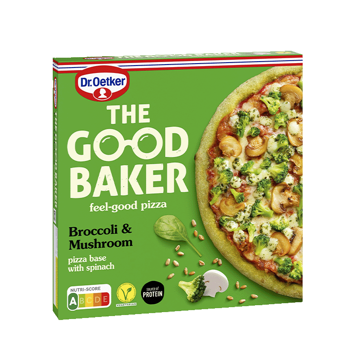 The Good Baker Broccoli & Mushroom