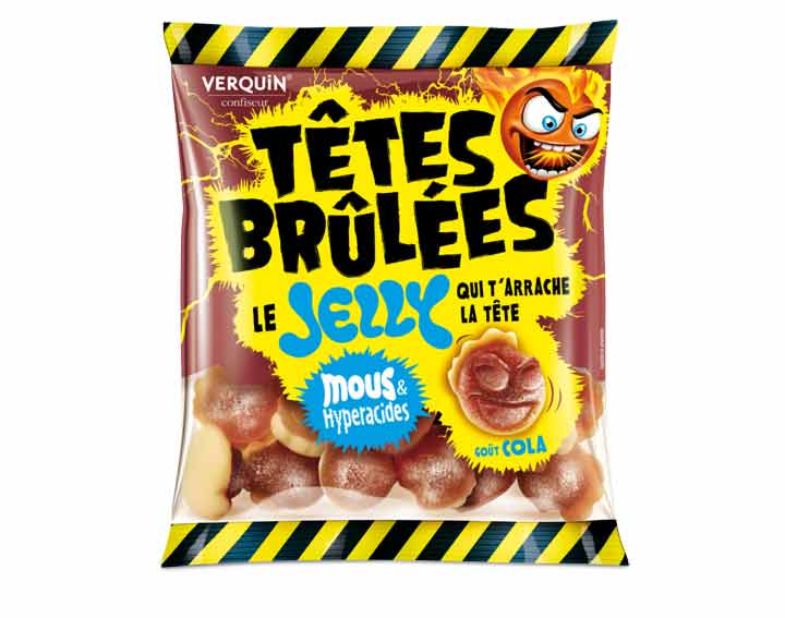 Têtes Brûlées Jelly Cola 220g