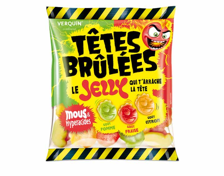 Têtes Brûlées Jelly Fruits 220g