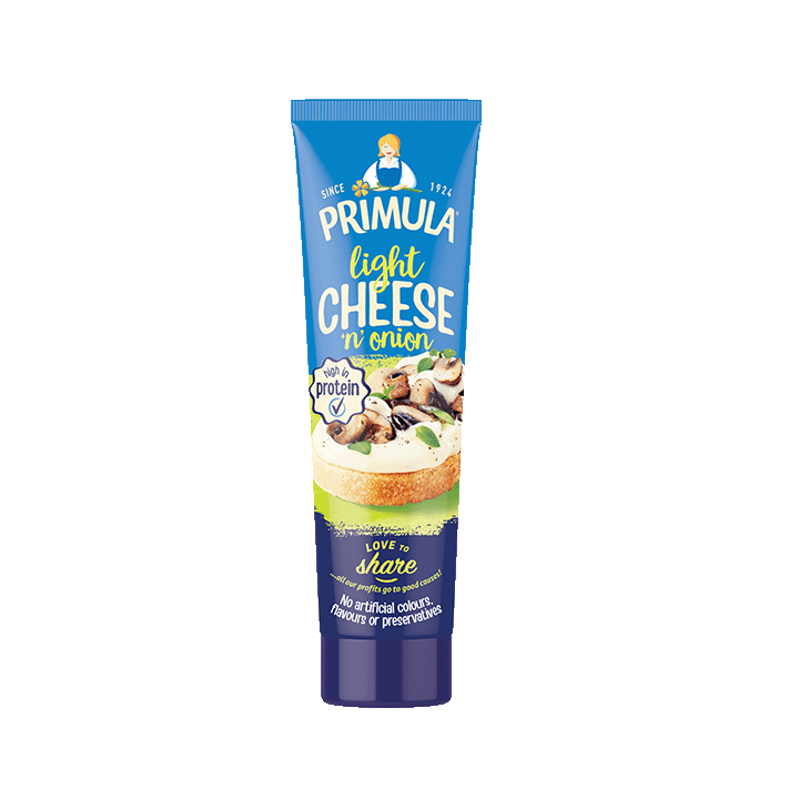 Primula Light Cheese 'n' Onion 140g