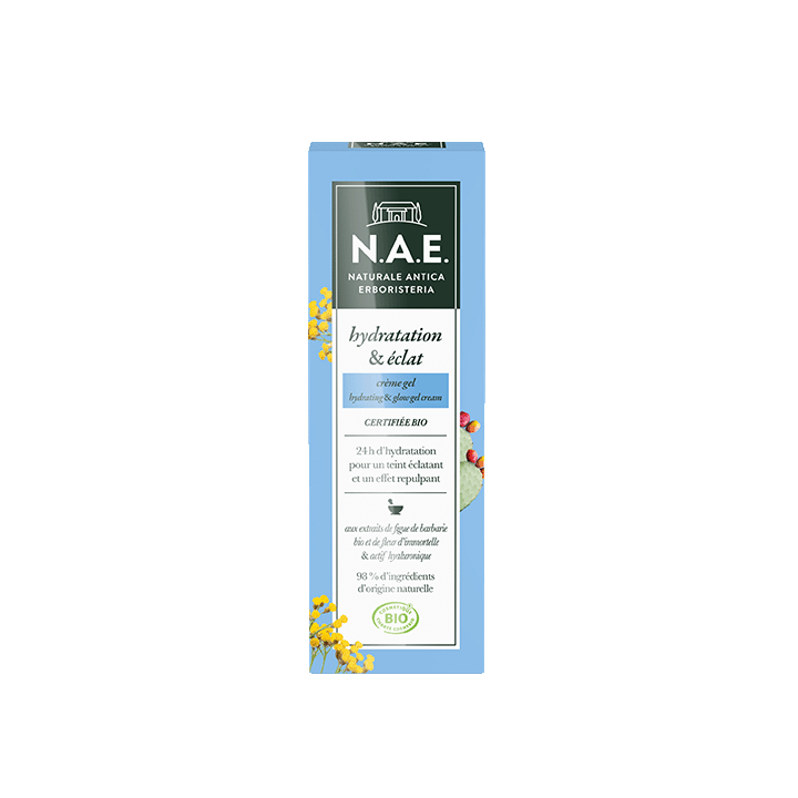 N.A.E. Crème Gel Hydratation & Éclat Bio