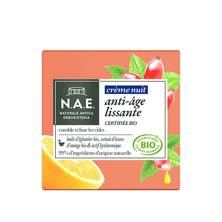 N.A.E. Crème Nuit Anti-âge Lissante Bio