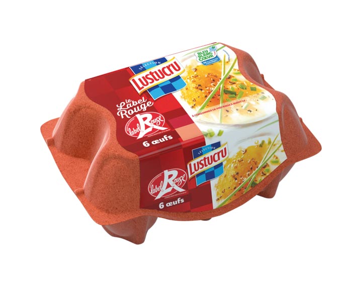 6 Œufs Lustucru Label Rouge