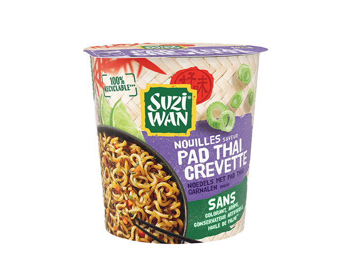 Cup de Nouilles saveur Pad Thai Crevette