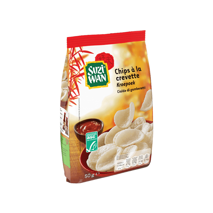 Chips à la crevette