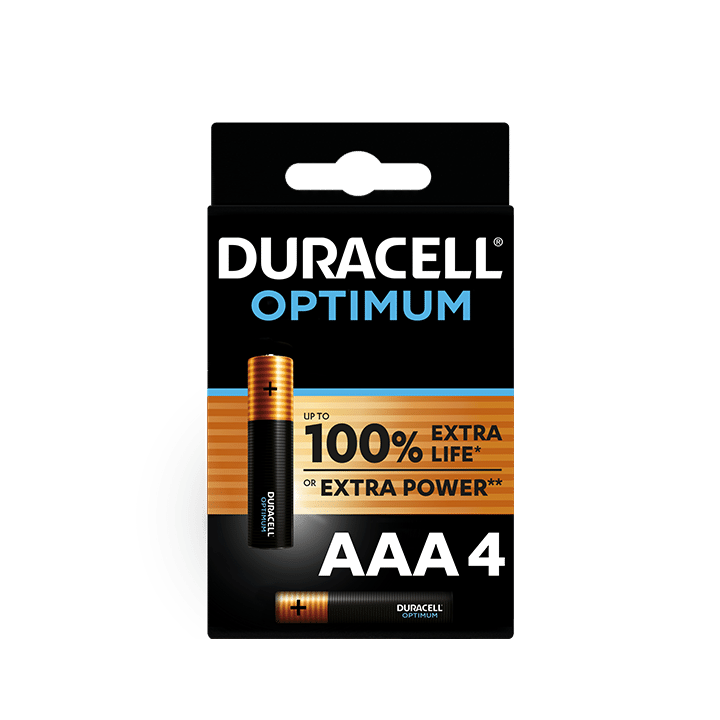 Duracell Optimum AAA x4