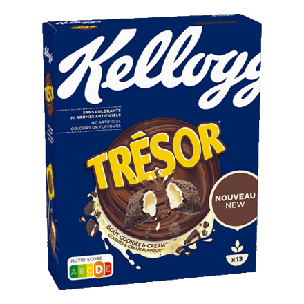 Trésor goût Cookies & Cream 410g