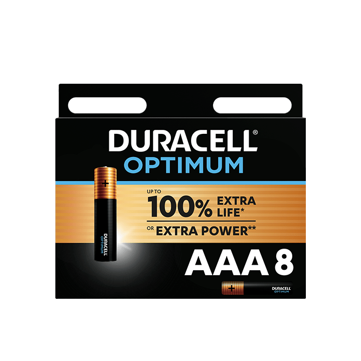 Duracell Optimum AAA x8