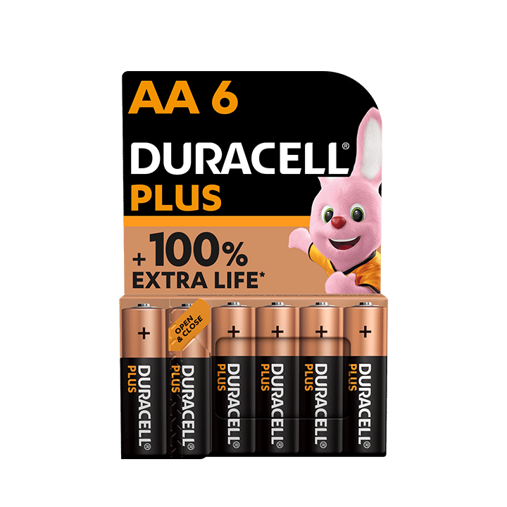 Duracell PLUS 100%  AA X6