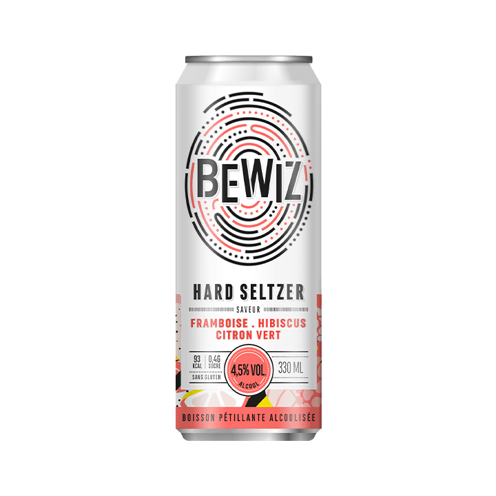 Framboise, Hibiscus, Citron Vert - 330ml