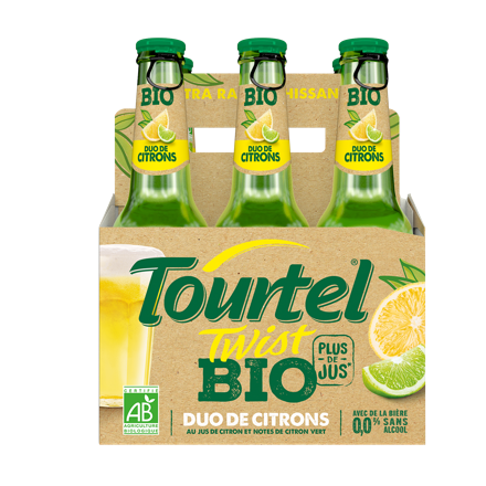 Tourtel Twist Bio Duo de Citrons 6x27,5cl