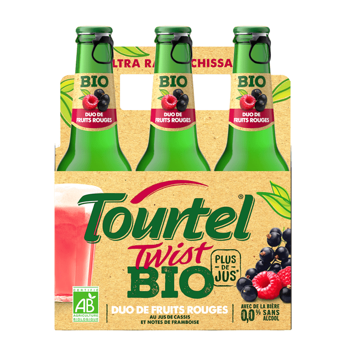 Tourtel Twist Bio Duo de Fruits Rouges 6x27,5cl