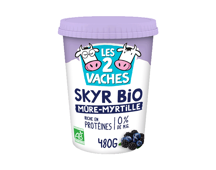 Skyr Bio Mûre Myrtille 480g