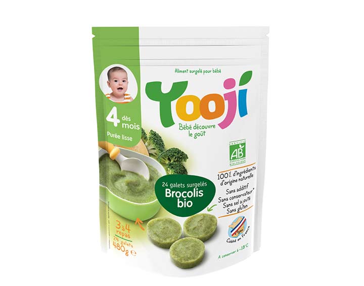 Purée Bio 4 mois et plus Brocolis (480g)