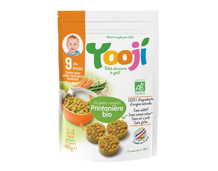 Purée Bio 9 mois et plus Printanière (480g) 