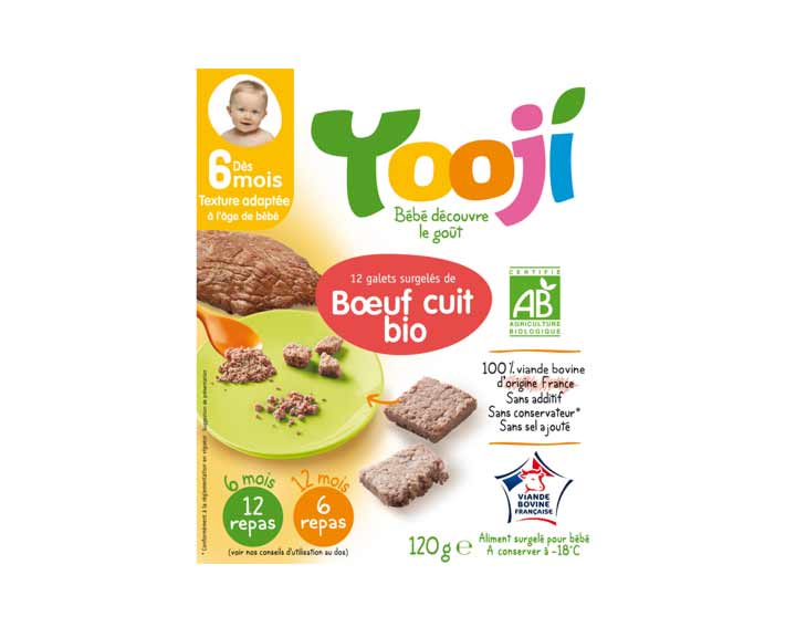 Bœuf bio (120g) 