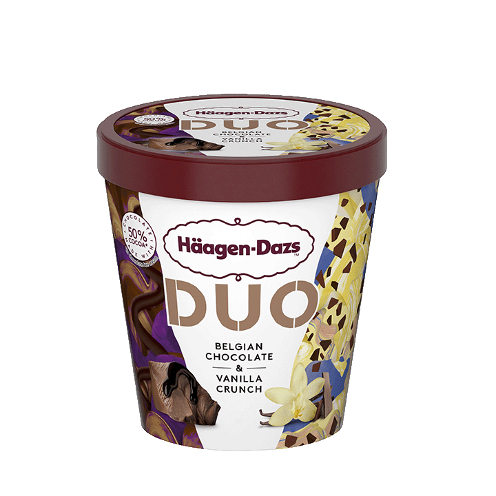 DUO Belgian Chocolate & Vanilla Crunch