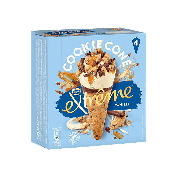 Cookie Cône Vanille 284gr