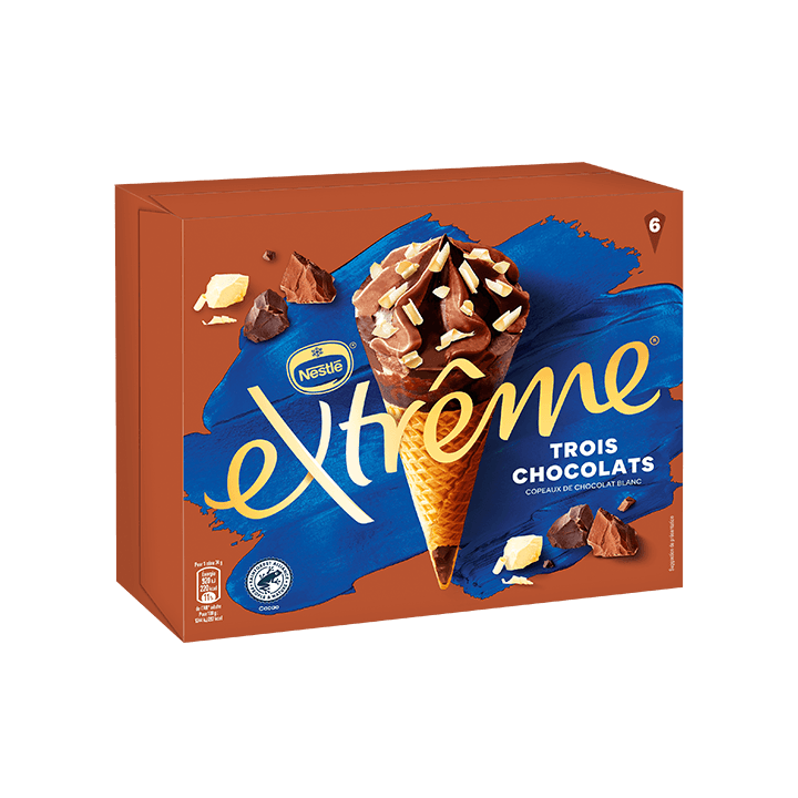 Trois chocolats x6 - 426gr