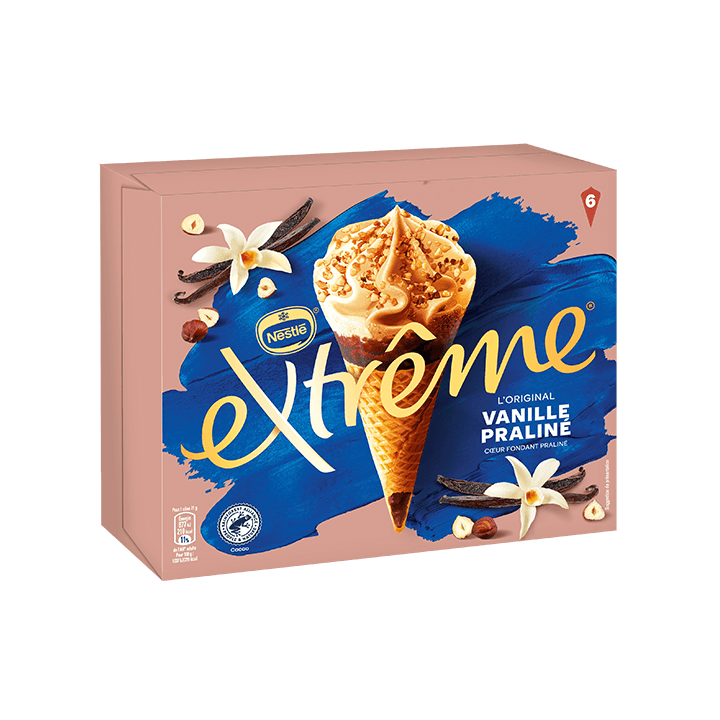 Vanille praliné x6 - 426gr