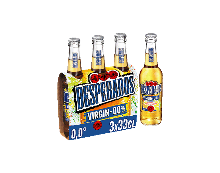 Desperados Virgin bière sans alcool 3x33cl 0.0°