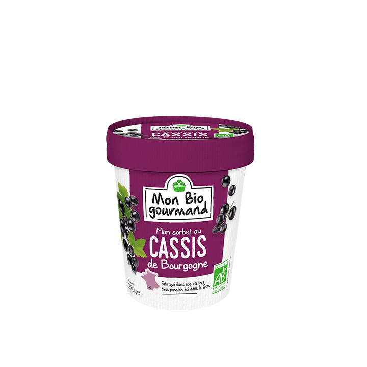 Sorbet BIO Cassis de Bourgogne