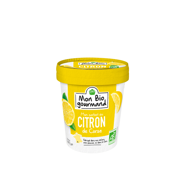 Sorbet BIO Citron de Corse