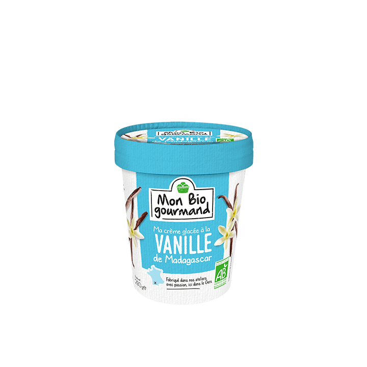 Crème glacée BIO Vanille de Madagascar