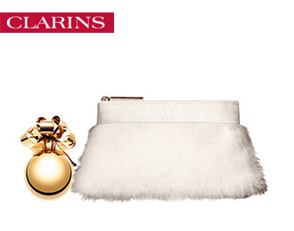 Trousse blanche Clarins