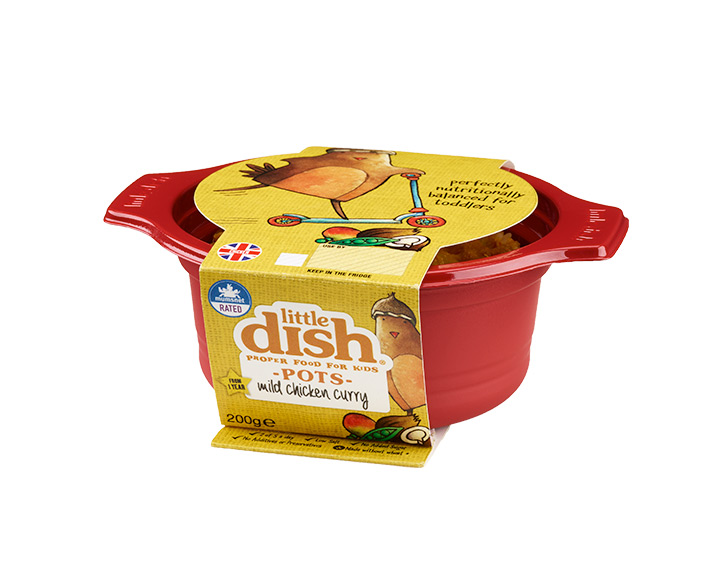 Mild Chicken Curry Pot