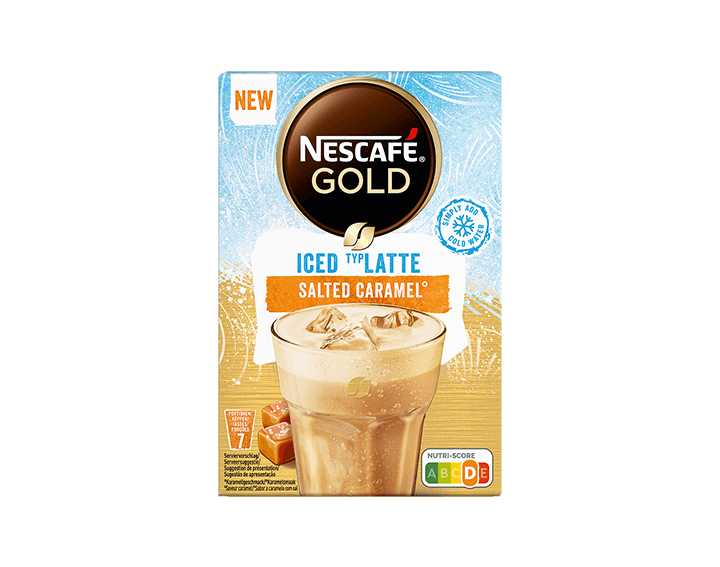 Latte Iced Salted Caramel