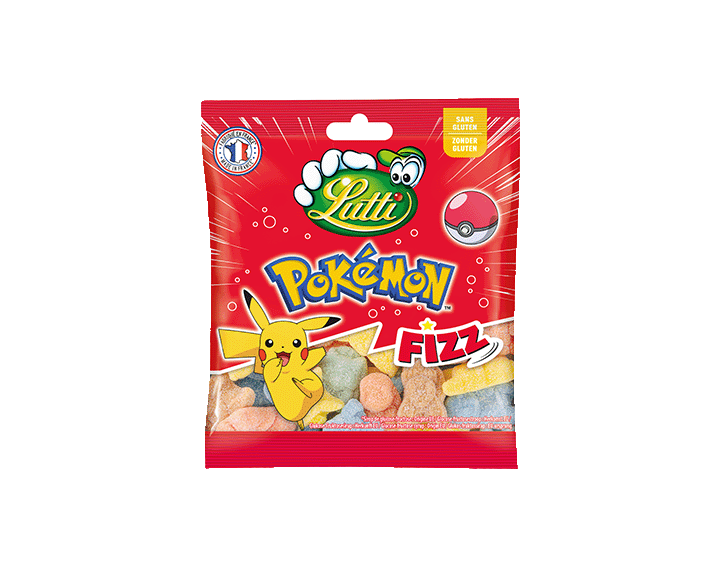 Lutti Pokémon Fizz 180g
