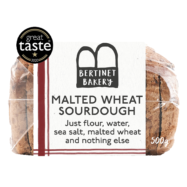 Sliced Malted Wheat Sourdough 500g