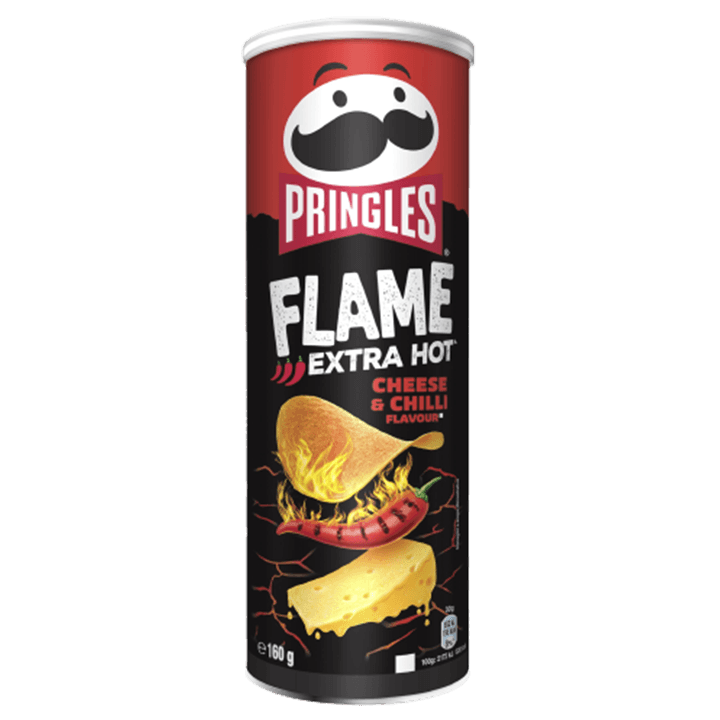 Pringles Flame saveur Cheese & Chili 160g