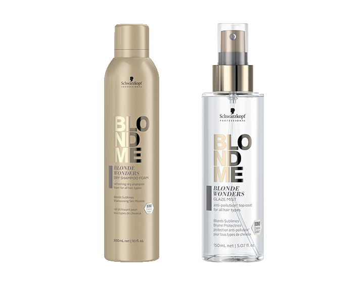 BlondMe Brume / Shampooing Sec Mousse