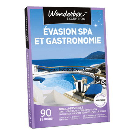 5 coffrets Spa et Gastronomie à gagner